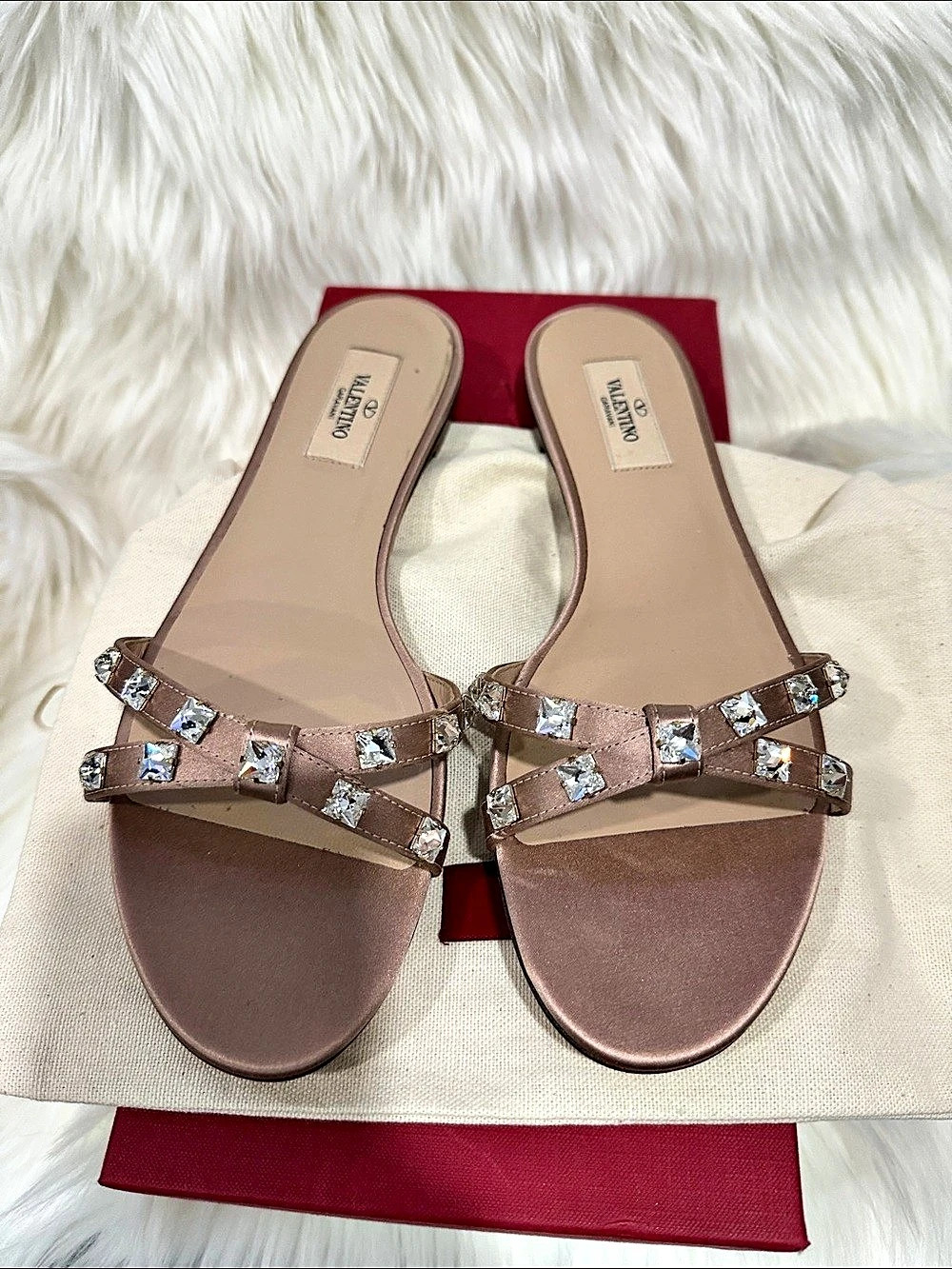 Valentino Garavani Sandals Pink Size US 8.0
